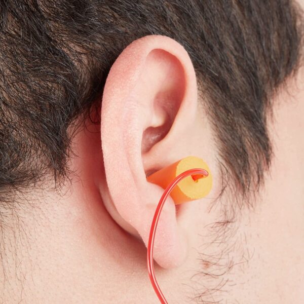 3M 1110 Foam With Corded Ear Plugs ( Pack of  250 Pair  ) - Image 3