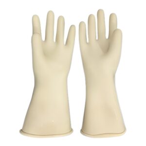 11 KV Electrical Seamless Rubber Safety Hand Gloves ( Test Potential 11000 V & Working Potential 1100 V )