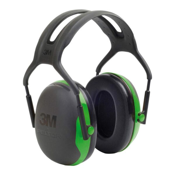 3M X1A Peltor Black and Green Model X1A/37270(AAD) Over-The-Head Hearing Conservation Earmuff - Image 9
