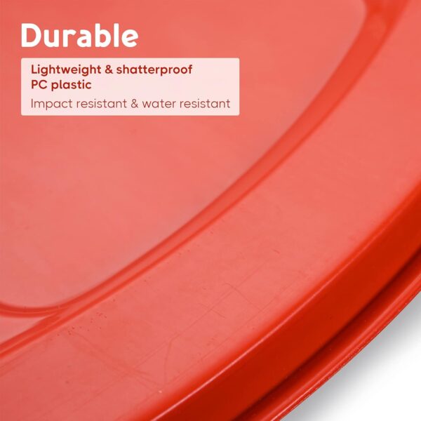 40 Inch (100 CM) Polycarbonate Traffic Mirror Unbreakable Round Wide-Angle Driveway Mirror - Image 6