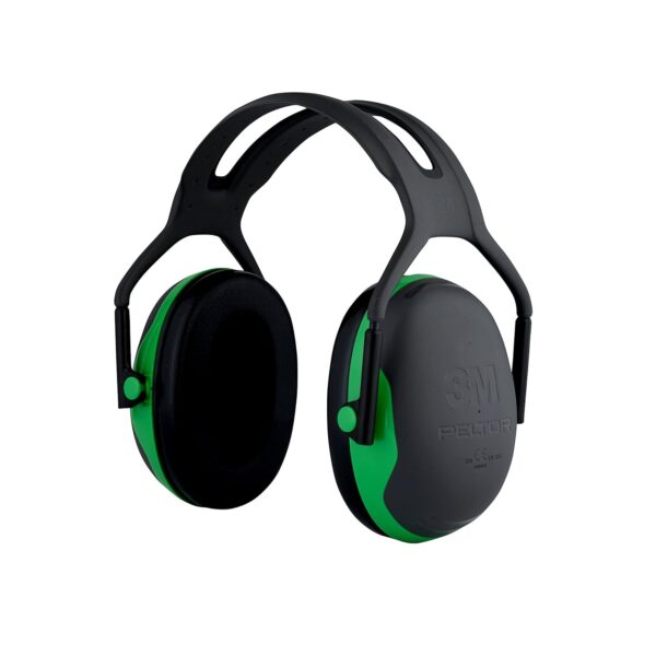 3M X1A Peltor Black and Green Model X1A/37270(AAD) Over-The-Head Hearing Conservation Earmuff - Image 8