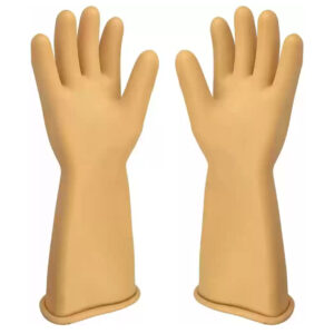 33 KV Electrical Seamless Rubber Safety Hand Gloves ( Test Potential 33000 V & Working Potential 7500 V )