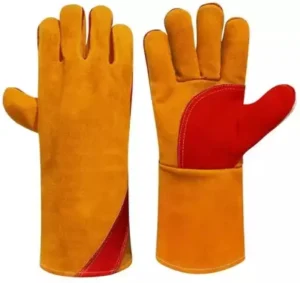 Anti Bite Gloves Safe and Durable Animal handling Gloves for Dog Cat Bird Parrot Lizard Antibite 14 Inches Long (Pack of 1 Pair)