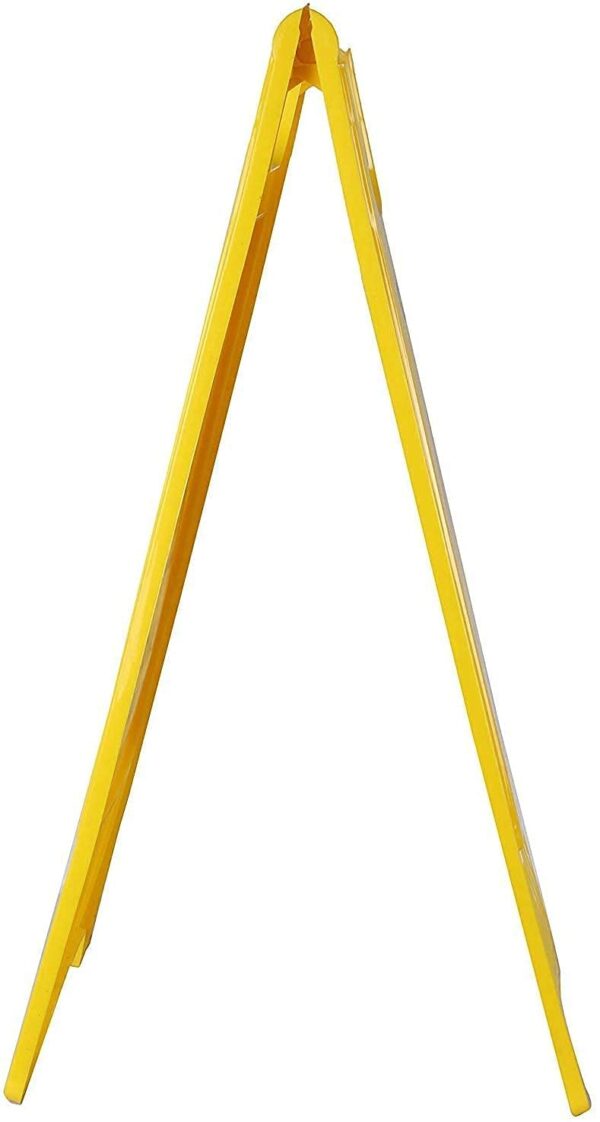 HYGIENE Caution Sign Board Wet Floor And Cleaning In Progress - Yellow - Image 6