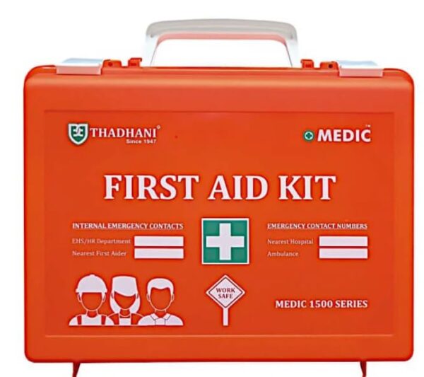 Thadhani MEDIC 1500 Series 15‑Person First Aid Kit