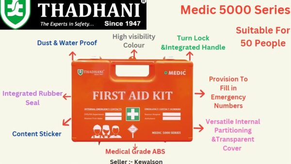 Thadhani MEDIC 5000 Series 50‑Person First Aid Kit - Image 5