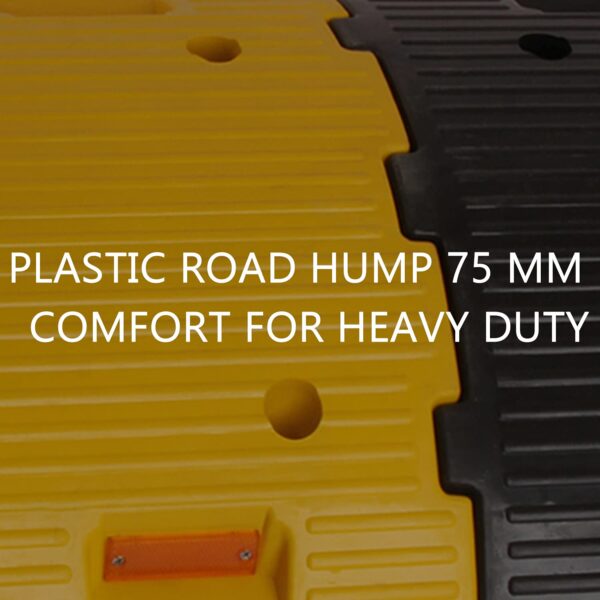 Plastic Speed Bump/ Speed Breaker  With Nail 500x400x50mm (2 PC) - Image 3