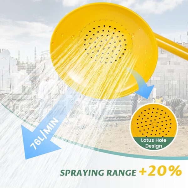 Safety Shower and Eye Washer with Hand Operated GI - Image 11