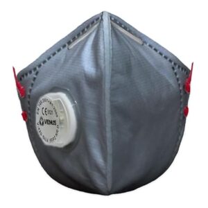 Venus V-420 SLV FFP2 Face Respirator Mask with Exhalation Valve