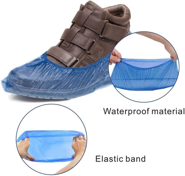 Disposable Waterproof Non Slip Shoe Boot Covers ( 50 Pair In 1 Packet ) - Image 7