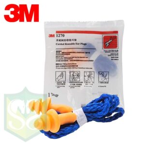 270 Reusable Corded Ear Plugs – Soft Silicone with Carry Case and  without Carry Case