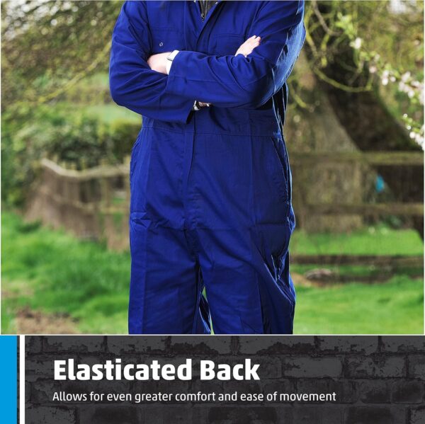 Cotton Polyester  Boiler Suit Safety Uniform PPE Dangri - Image 6