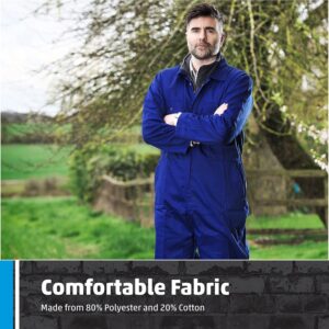 Cotton Polyester  Boiler Suit Safety Uniform PPE Dangri