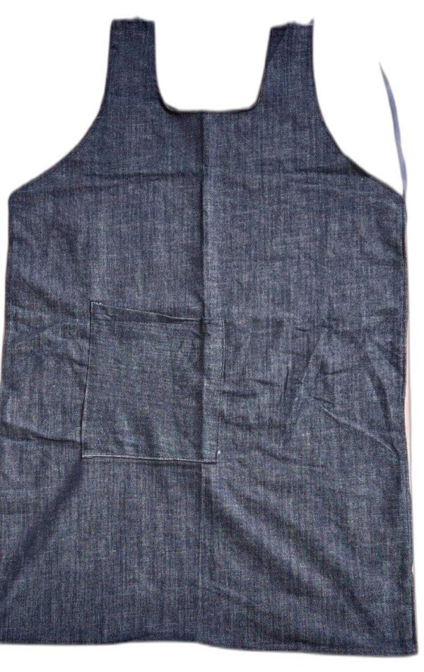 Premium Jean Apron for Kitchen, Café, and Workshop Use Size- 24x36 - Image 8