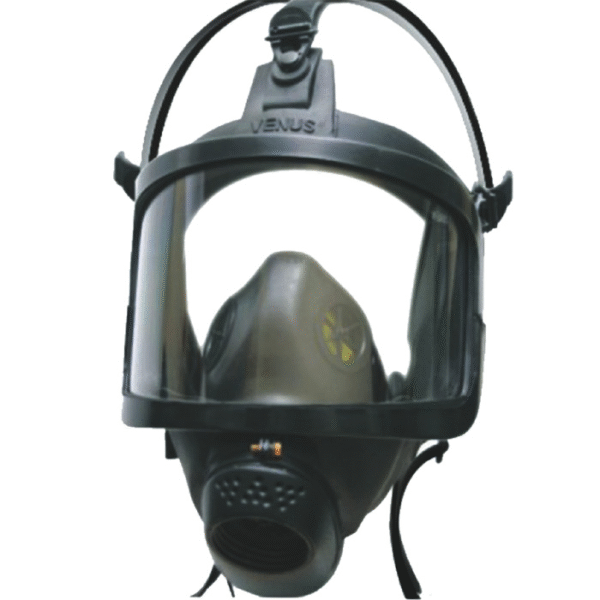 Venus V-666 Half Face Respirator Mask with V-7700 A1 Gas Filter Cartridges - Image 6