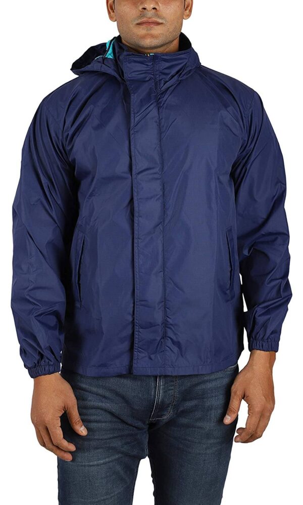 Rain Suit for Unisex Waterproof for Bike Riders with Adjustable Hood - Image 5