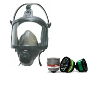 Venus V-666 Half Face Respirator Mask with V-7700 A1 Gas Filter Cartridges