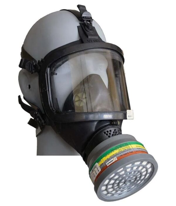 Venus V-666 Half Face Respirator Mask with V-7700 A1 Gas Filter Cartridges - Image 5